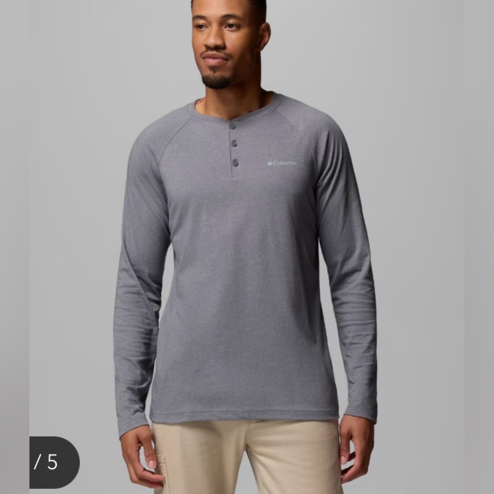 Columbia - Men's Thistletown Hills Raglan Henley - 2X